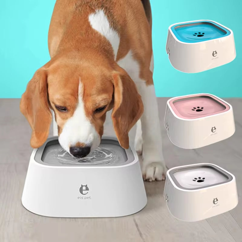 Spill-Proof Dog Water Bowl - Anti-Over Floating Design for Clean and Easy Hydration